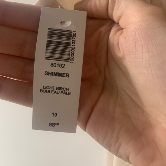 NWT Aritzia Sunday Best Shimmer Dress - Picture 7 of 7